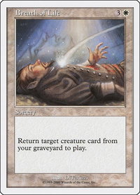 Breath of Life - Starter 2000 (S00) #3 - Uncommon Magic: The Gathering Trading Card
