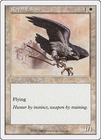 Royal Falcon - Starter 2000 (S00) #8 - Common Magic: The Gathering Trading Card