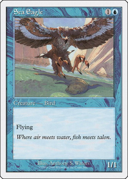 Sea Eagle - Starter 2000 Magic: The Gathering trading card