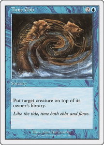 Time Ebb - Starter 2000 (S00) #19 - Common Magic: The Gathering Trading Card