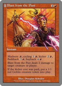Blast from the Past - Unhinged (UNH) #72 - Rare Magic: The Gathering Trading Card