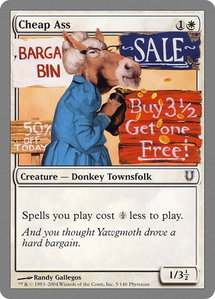 Cheap Ass - Unhinged (UNH) #5 - Common Magic: The Gathering Trading Card