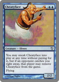 Cheatyface - Unhinged (UNH) #30 - Uncommon Magic: The Gathering Trading Card