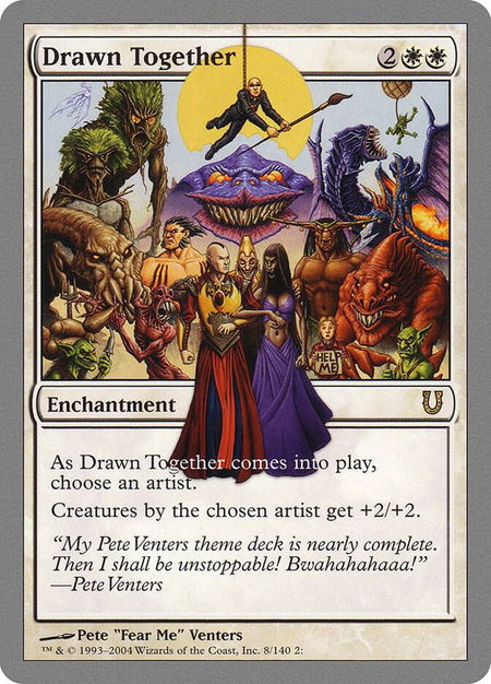 Drawn Together - Unhinged Magic: The Gathering trading card