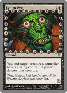 Eye to Eye - Unhinged (UNH) #54 - Uncommon Magic: The Gathering Trading Card