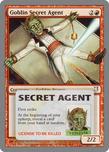 Goblin Secret Agent - Unhinged (UNH) #79 - Common Magic: The Gathering Trading Card