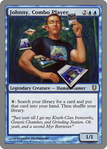 Johnny, Combo Player - Unhinged (UNH) #35 - Rare Magic: The Gathering Trading Card