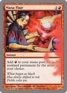Mana Flair - Unhinged (UNH) #81 - Common Magic: The Gathering Trading Card
