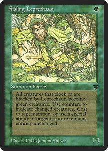 Aisling Leprechaun - Legends (LEG) #null - Common Magic: The Gathering Trading Card