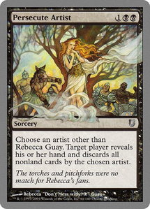 Persecute Artist - Unhinged (UNH) #61 - Uncommon Magic: The Gathering Trading Card