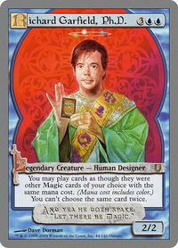 Richard Garfield, Ph.D. - Unhinged (UNH) #44 - Rare Magic: The Gathering Trading Card