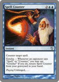 Spell Counter - Unhinged (UNH) #46 - Uncommon Magic: The Gathering Trading Card