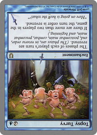 Topsy Turvy - Unhinged (UNH) #47 - Rare Magic: The Gathering Trading Card