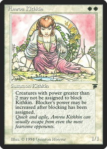 Amrou Kithkin - Legends (LEG) #null - Common Magic: The Gathering Trading Card
