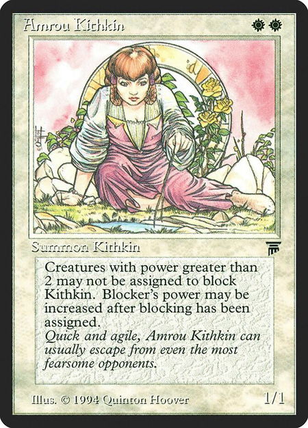 Amrou Kithkin - Legends Magic: The Gathering trading card
