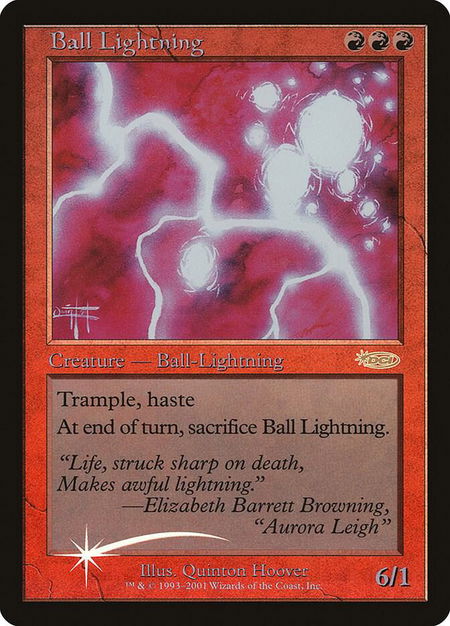 Ball Lightning - Judge Promos Magic: The Gathering trading card