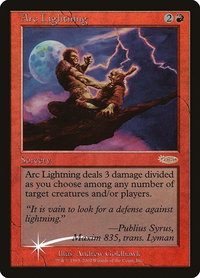 Arc Lightning - Arena Promos (ARENA) #3 - Promo Magic: The Gathering Trading Card