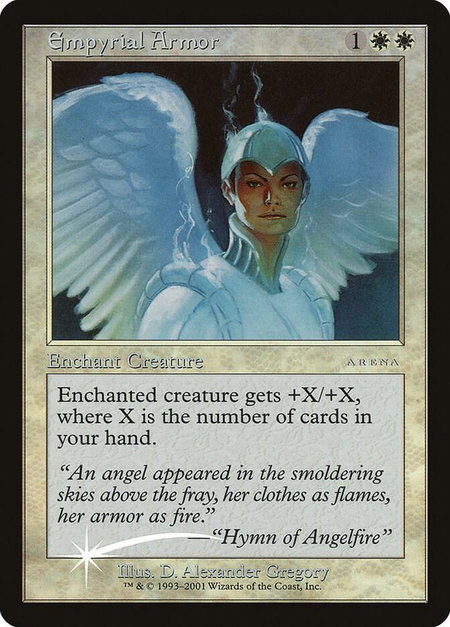 Empyrial Armor - Arena Promos Magic: The Gathering trading card