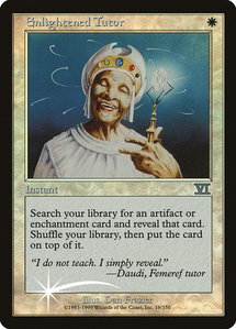 Enlightened Tutor - Arena Promos (ARENA) #6 - Promo Magic: The Gathering Trading Card
