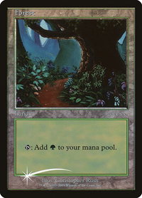 Forest (2001 Beta) - Arena Promos (ARENA) #11 - Promo Magic: The Gathering Trading Card
