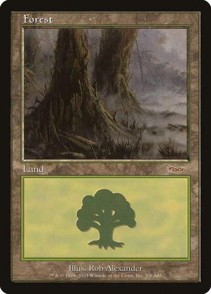 Forest (2003) - Arena Promos Magic: The Gathering trading card