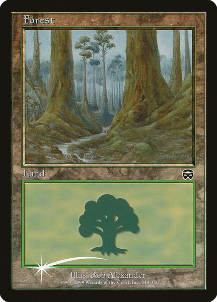 Forest (2000) - Arena Promos Magic: The Gathering trading card