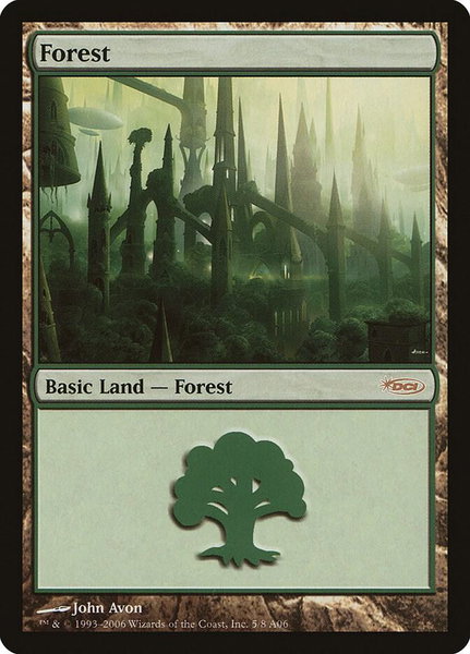 Forest (2006) - Arena Promos Magic: The Gathering trading card