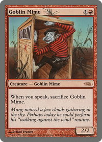 Goblin Mime - Arena Promos (ARENA) #12 - Promo Magic: The Gathering Trading Card