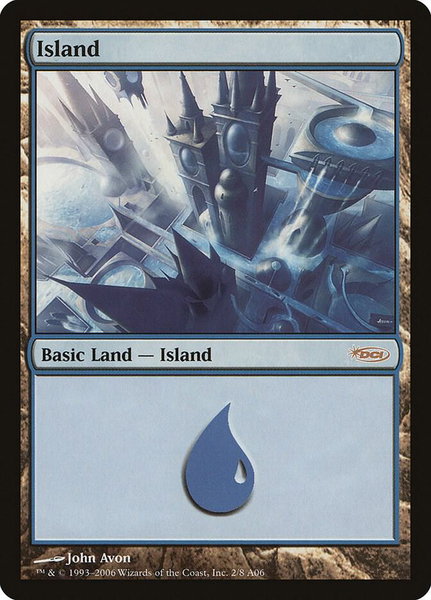 Island (2006) - Arena Promos Magic: The Gathering trading card