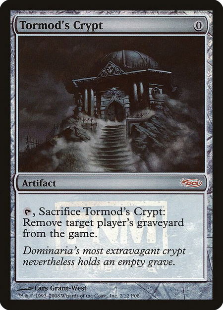 Tormod's Crypt - FNM Promos Magic: The Gathering trading card