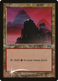 Mountain (1999) - Arena Promos (ARENA) #5 - Promo Magic: The Gathering Trading Card