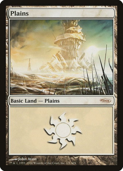 Plains (2004) - Arena Promos Magic: The Gathering trading card