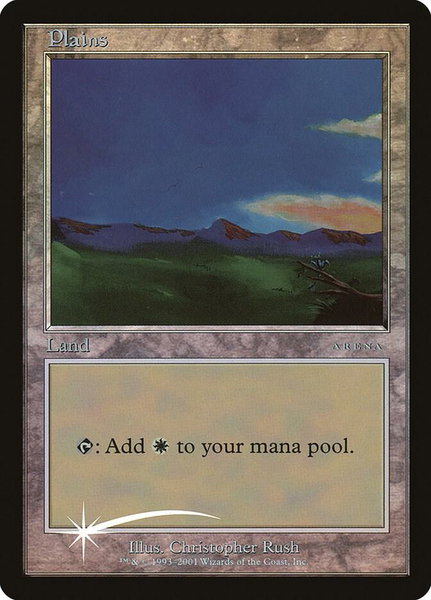 Plains (2001) - Arena Promos Magic: The Gathering trading card