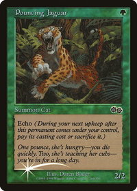 Pouncing Jaguar - Arena Promos (ARENA) #2 - Promo Magic: The Gathering Trading Card
