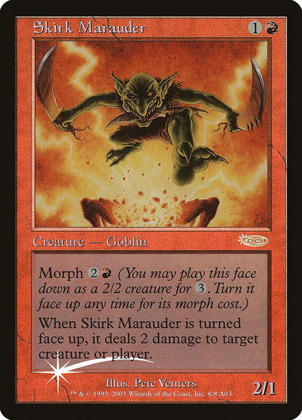 Skirk Marauder trading card from Arena Promos Skirk Marauder - Arena Promos Magic: The Gathering trading card