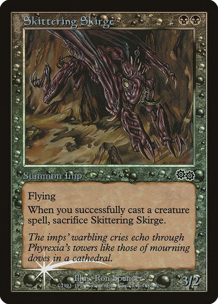 Skittering Skirge - Arena Promos Magic: The Gathering trading card