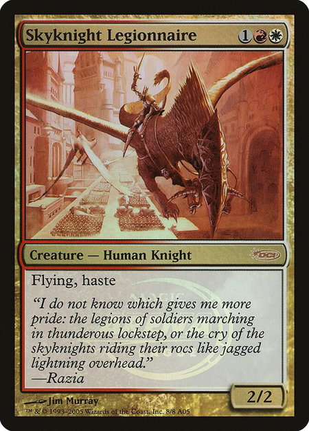 Skyknight Legionnaire - Arena Promos Magic: The Gathering trading card
