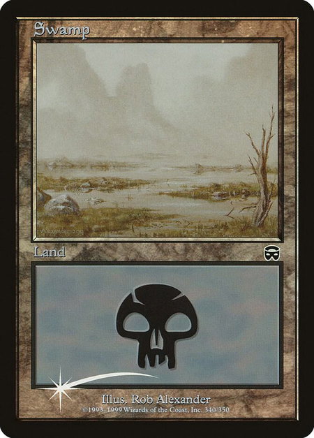 Swamp (2000) - Arena Promos Magic: The Gathering trading card