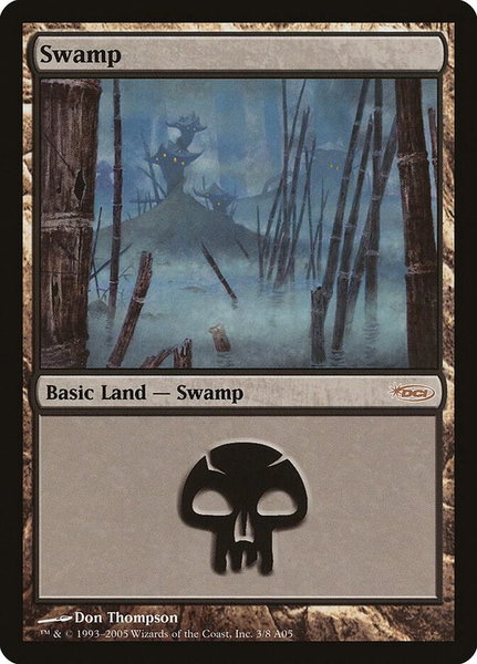 Swamp (2005) - Arena Promos Magic: The Gathering trading card