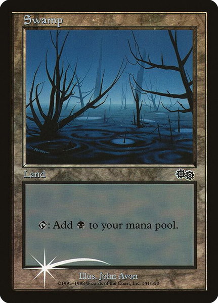 Swamp (1999) - Arena Promos Magic: The Gathering trading card