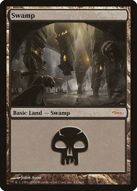 Swamp (2006) - Arena Promos Magic: The Gathering trading card