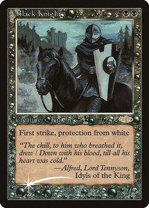 Black Knight - FNM Promos (FNM) #4 - Promo Magic: The Gathering Trading Card