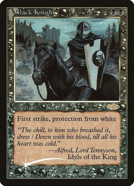 Black Knight - FNM Promos Magic: The Gathering trading card