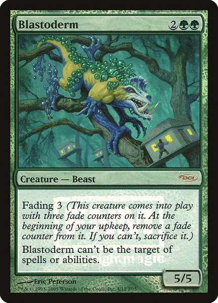 Blastoderm trading card from FNM Promos Blastoderm - FNM Promos Magic: The Gathering trading card