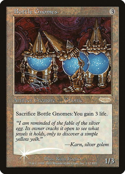Bottle Gnomes - FNM Promos Magic: The Gathering trading card