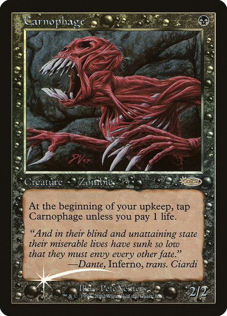Carnophage - FNM Promos Magic: The Gathering trading card