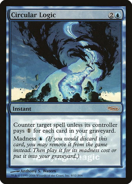 Circular Logic - FNM Promos Magic: The Gathering trading card