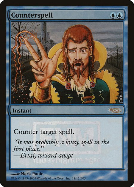 Counterspell - FNM Promos Magic: The Gathering trading card