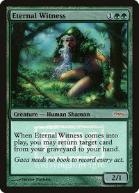 Eternal Witness - FNM Promos (FNM) #3 - Promo Magic: The Gathering Trading Card