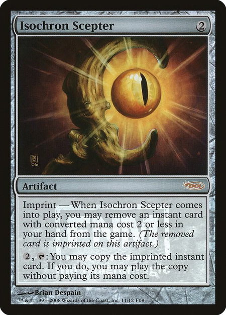 Isochron Scepter - FNM Promos Magic: The Gathering trading card